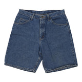 Vintage blue Wrangler Denim Shorts - mens 34" waist