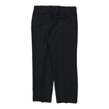 Armani Trousers - 34W 28L Black Wool