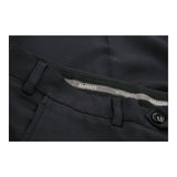 Armani Trousers - 34W 28L Black Wool