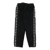 Kappa Joggers - Small Black Cotton Blend