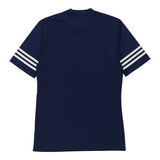 Adidas T-Shirt - Small Navy Polyester