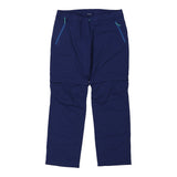 Age 11-12 Hiking Unbranded Trousers - Medium Blue Polyester