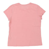 Levis Spellout T-Shirt - Large Pink Cotton