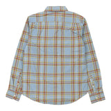 Levis Checked Shirt - Small Blue Cotton