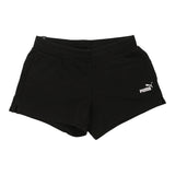 Puma Sport Shorts - Large Black Cotton