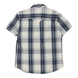 Levis Checked Short Sleeve Shirt - Medium Block Colour Cotton