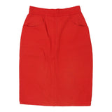 Fendi Skirt - 28W UK 8 Red Cotton