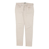 Fred Perry Trousers - 32W UK 10 Beige Cotton