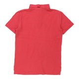 Age 12-13 Ralph Lauren Polo Shirt - Large Red Cotton