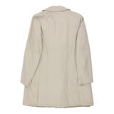 Vintage 80s/ 70s Yordan Coat - Large Cream Cotton Blend