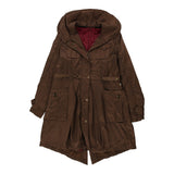 Vintage Guess Coat - Small Brown Cotton Blend