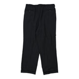 Vintage navy Yves Saint Laurent Trousers - mens 36" waist