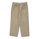 Vintage beige Burberry Trousers - mens 34" waist