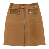 Vintage brown Gucci Mini Skirt - womens 26" waist
