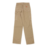 Vintage beige Fiorucci Carpenter Trousers - womens 29" waist