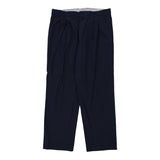 Vintage navy Byblos Trousers - mens 34" waist