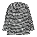 Vintage grey Unbranded Patterned Shirt - mens xx-large