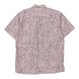 Vintage pink Cooke Street Patterned Shirt - mens large