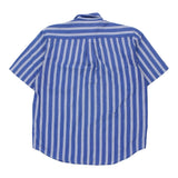 Vintage blue Britannia Short Sleeve Shirt - mens large