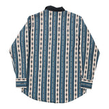 Vintage blue Tall Cumberland Outfitters Patterned Shirt - mens large
