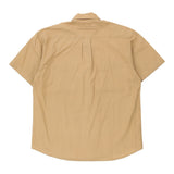 Vintage beige Camel Short Sleeve Shirt - mens large
