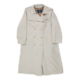 Vintage cream Burberry Trench Coat - mens x-large