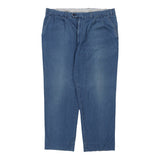 Burberry Chinos - 40W 29L Blue Cotton