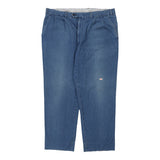 Burberry Chinos - 40W 29L Blue Cotton