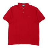 Vintage red Sergio Tacchini Polo Shirt - mens large