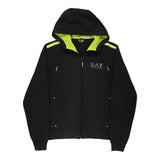 Ea7 Hoodie - Small Black Cotton