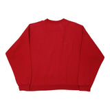 Starter Sweatshirt - 2XL Red Cotton