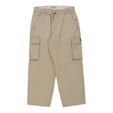 Vintage Ralph Lauren Cargo Trousers - 36W 32L Beige Cotton
