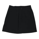 Vintage Pimkie Mini Skirt - 24W UK 4 Black Cotton Blend