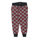 Vintage Love Moschino Spellout Joggers - Large Black Cotton Blend