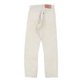 Vintage 501 Levis Jeans - 28W 31L Cream Cotton