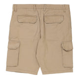 Essewesse Type S Cargo Shorts - 36W 11L Beige Cotton
