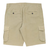 Vintage Re&X Cargo Shorts - 38W 11L Beige Cotton