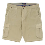 Vintage Re&X Cargo Shorts - 38W 11L Beige Cotton