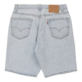 Vintage 505 Levis Denim Shorts - 36W 10L Light Wash Cotton