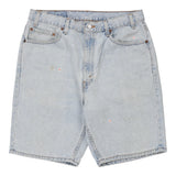 Vintage 505 Levis Denim Shorts - 36W 10L Light Wash Cotton