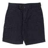 Vintage Puma Cargo Shorts - Medium Navy Cotton