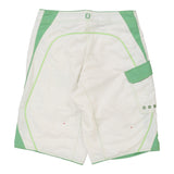 Vintage Adidas Swim Shorts - Medium White Polyester Blend