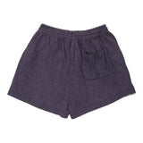 Vintage Asics Sport Shorts - Medium Purple Cotton Blend