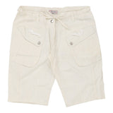 Vintage white Fantasy Shorts - womens x-large