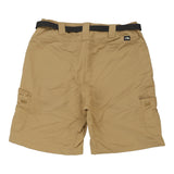 Vintage The North Face Cargo Shorts - Medium Beige Cotton Blend