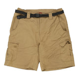 Vintage The North Face Cargo Shorts - Medium Beige Cotton Blend