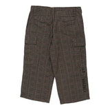 Vintage brown 3/4 Length Unbranded Cargo Shorts - womens 36" waist