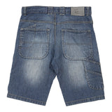 Vintage blue Bugatti Denim Shorts - mens 32" waist