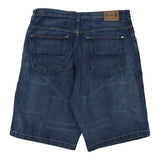 Vintage blue Design Denim Shorts - mens 38" waist