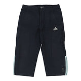Vintage navy 3/4 Length Adidas Sport Shorts - womens small